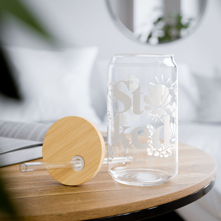 Stoked Glass Sipper