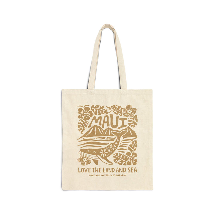 Love the Land and Sea Cotton Canvas Tote