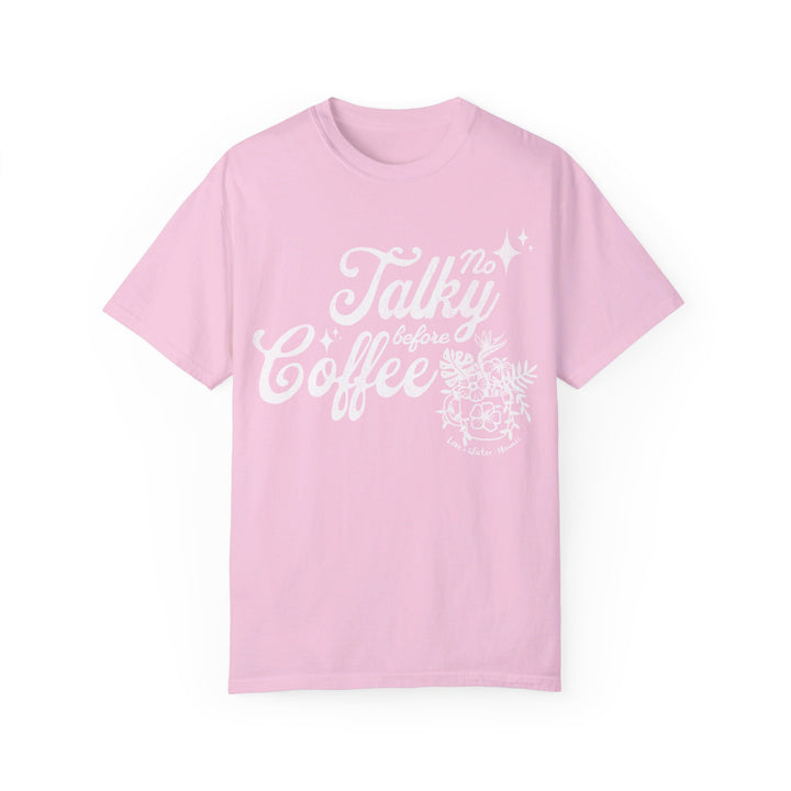 No Talky Before Coffee Boxy T-shirt