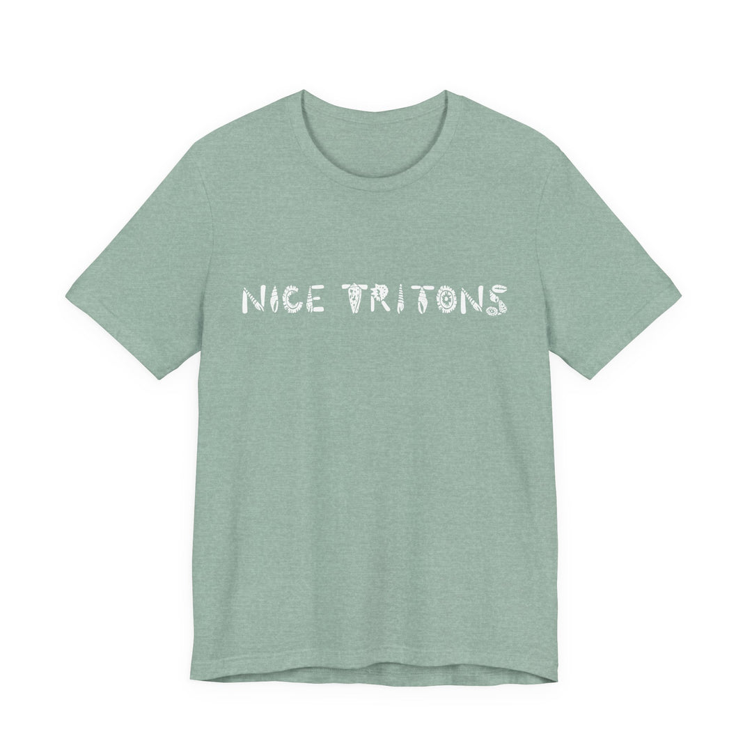 Nice Tritons Too Jersey Tee