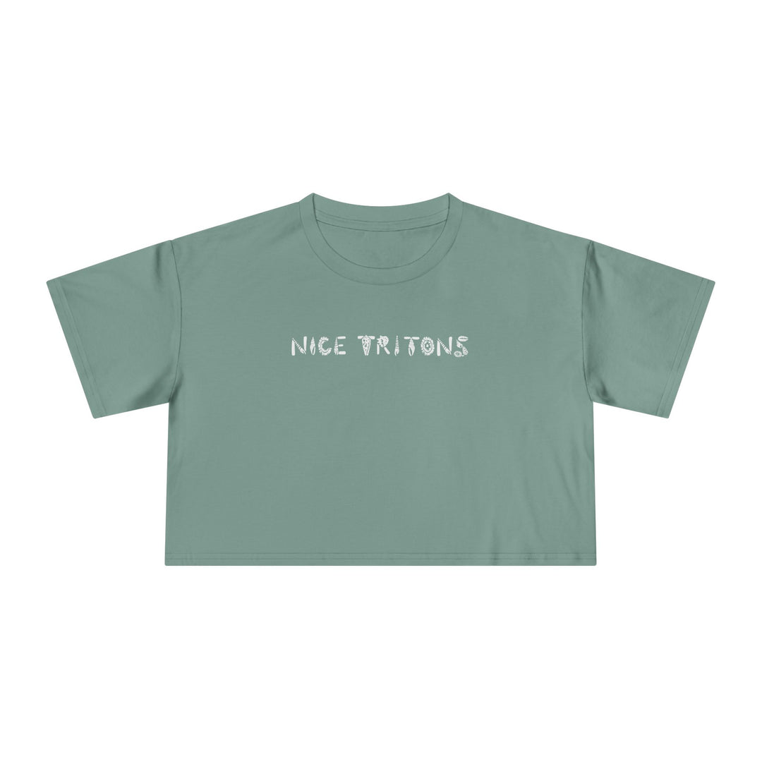 Nice Tritons Too Crop Tee