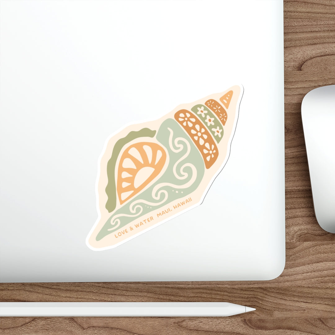 Triton Shell Vinyl Sticker