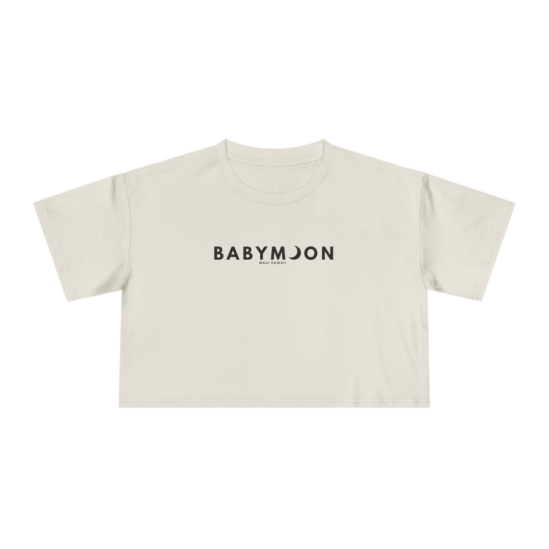 Babymoon Crop Tee