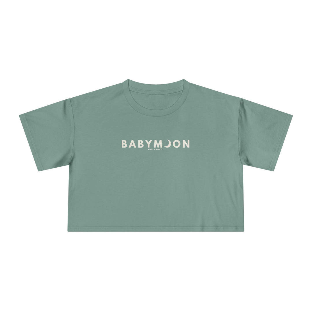 Babymoon Crop Tee
