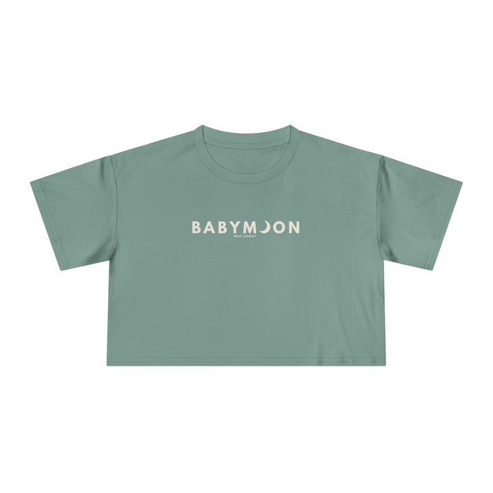 Babymoon Crop Tee
