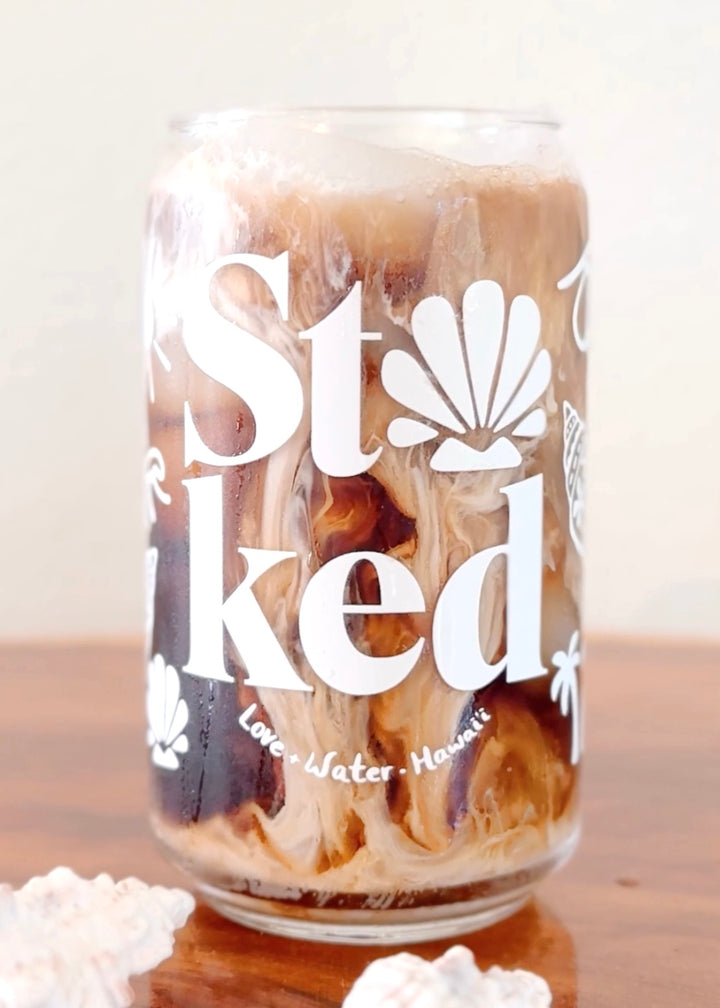 Stoked Glass Sipper